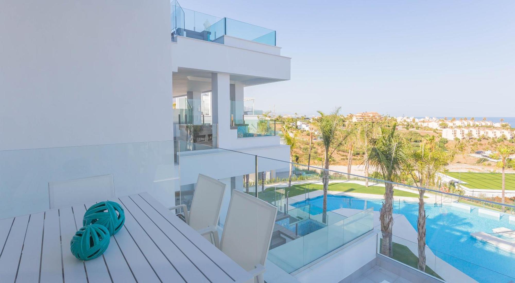 Apartamento Luxury 2Br Seaviews - Santa Barbara Heights Fuengirola Exterior foto